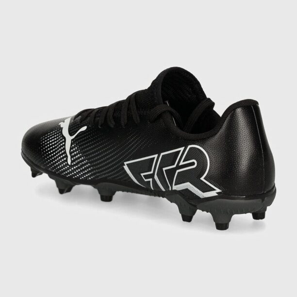 Puma dopuri pentru copii FUTURE 7 PLAY FG/AG Jr culoarea negru preţ