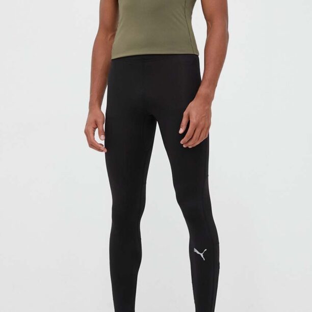 Puma leggins de alergare Run Favorite culoarea negru