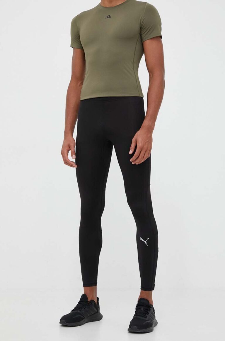 Puma leggins de alergare Run Favorite culoarea negru