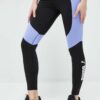 Puma leggins de antrenament Favorite Logo culoarea negru