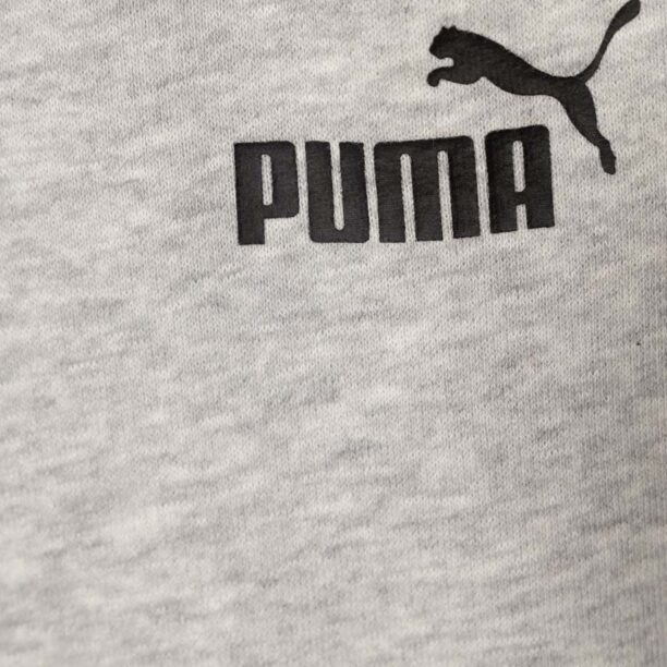 Puma pantaloni copii culoarea gri preţ