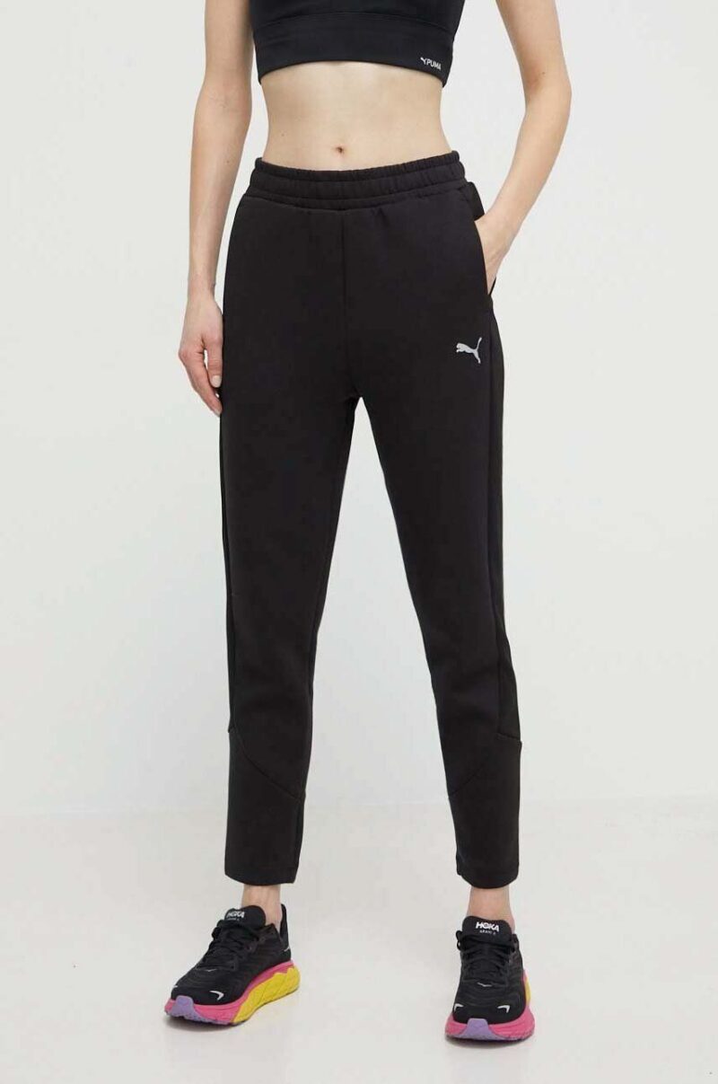 Puma pantaloni de antrenament Evostripe culoarea negru