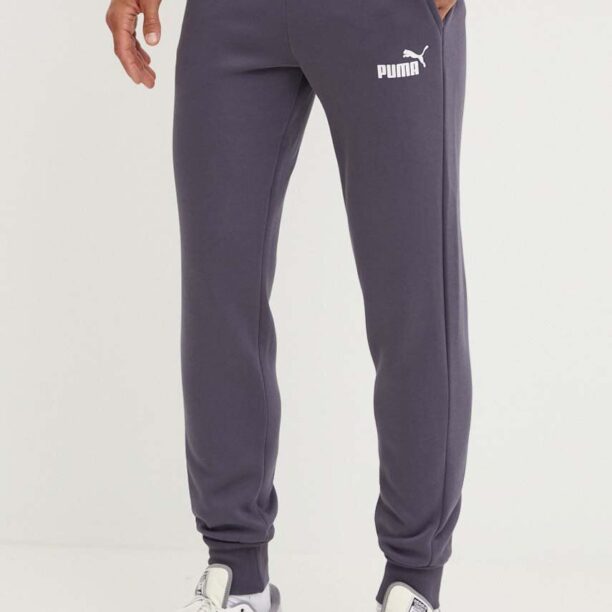 Puma pantaloni de trening culoarea gri