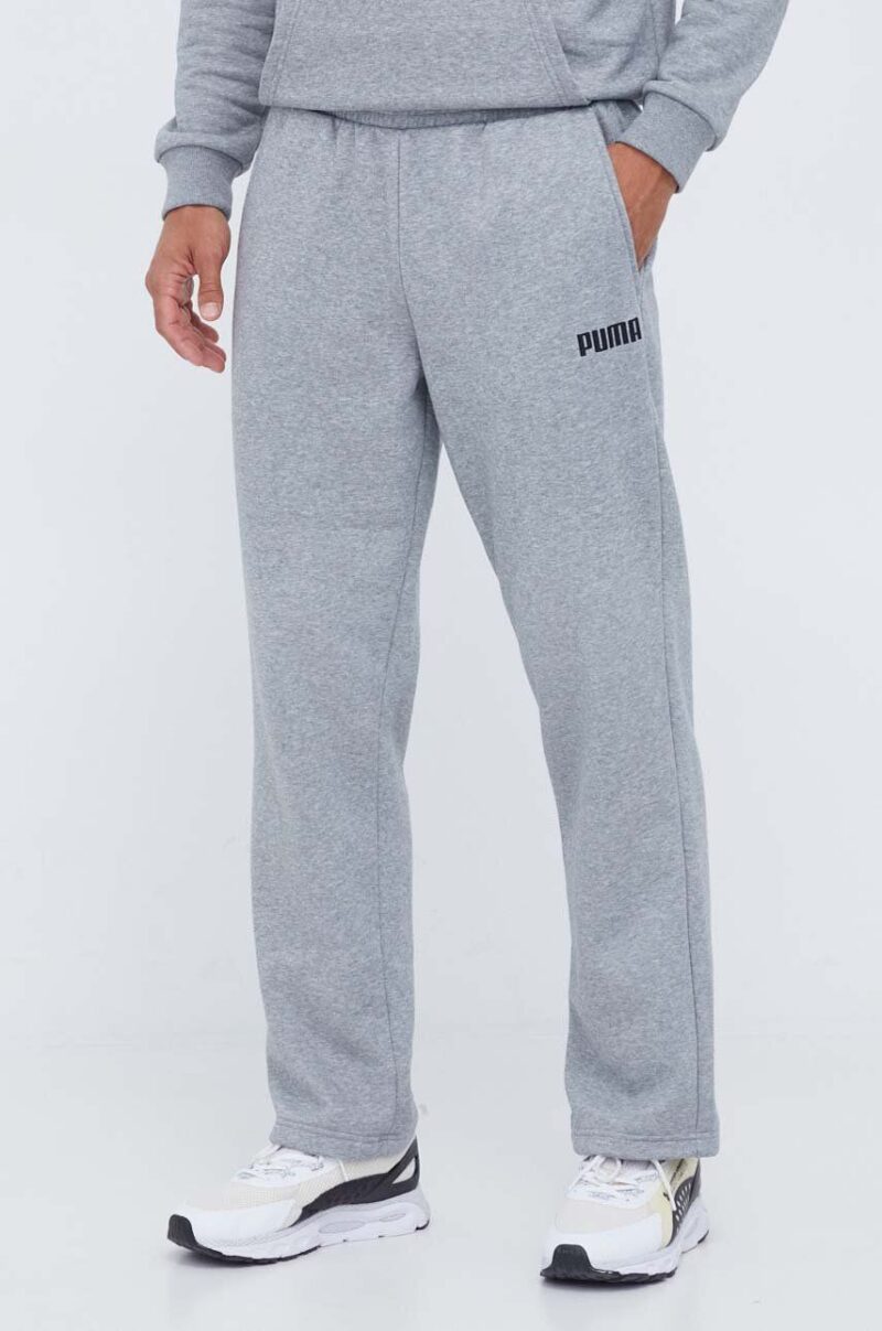 Puma pantaloni de trening culoarea gri