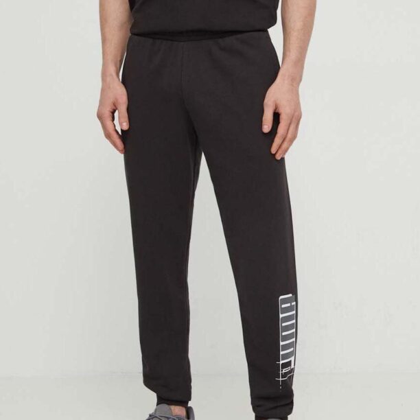 Puma pantaloni de trening culoarea negru