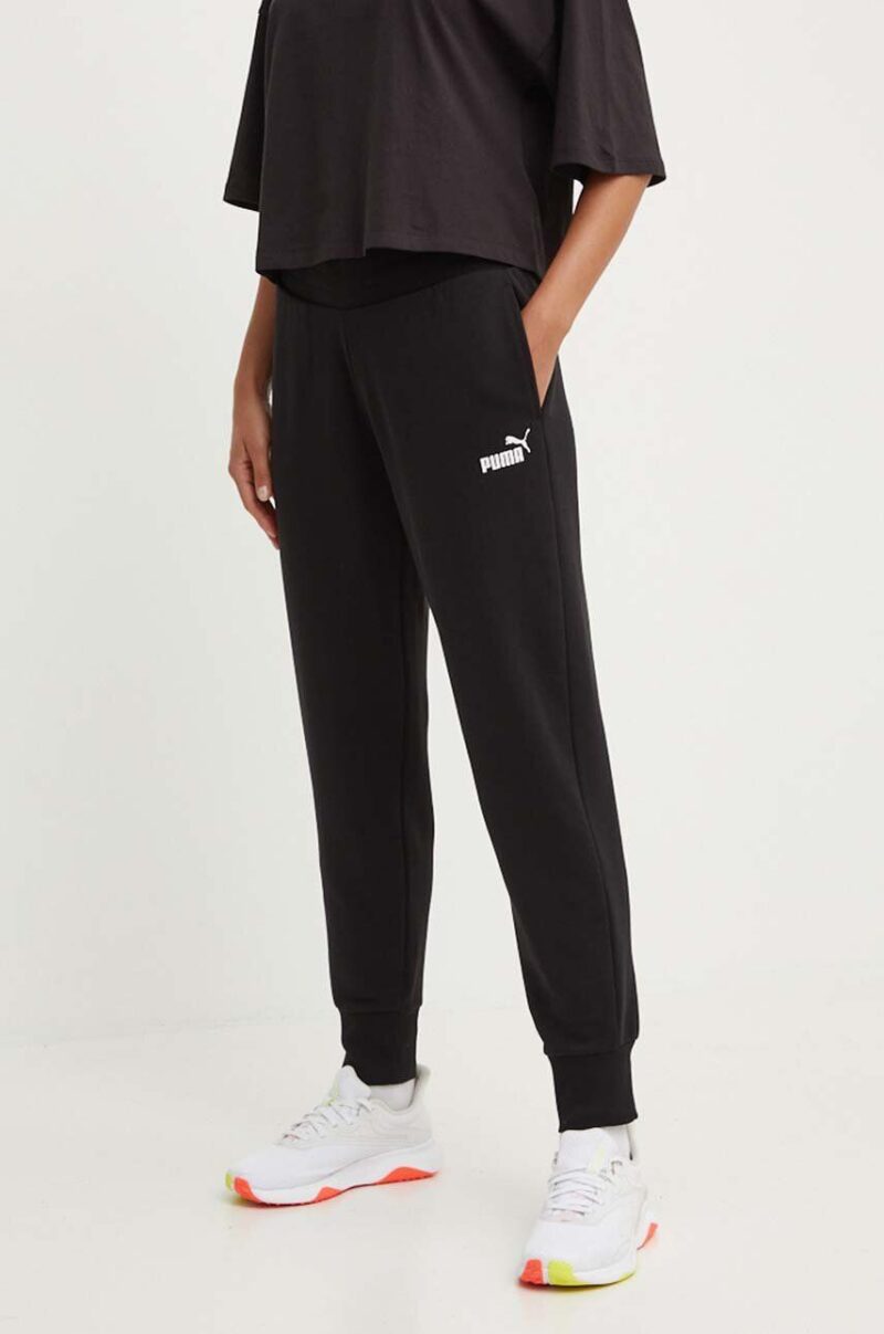 Puma pantaloni de trening culoarea negru