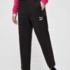 Puma pantaloni de trening culoarea negru