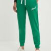 Puma pantaloni de trening culoarea verde