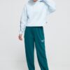 Puma pantaloni de trening culoarea verde