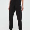 Puma pantaloni de trening din bumbac BETTER ESSENTIALS culoarea negru