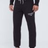 Puma pantaloni de trening din bumbac culoarea negru