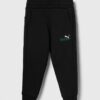 Puma pantaloni de trening pentru copii ESS+ 2 Col Logo Pants FL cl B culoarea albastru marin