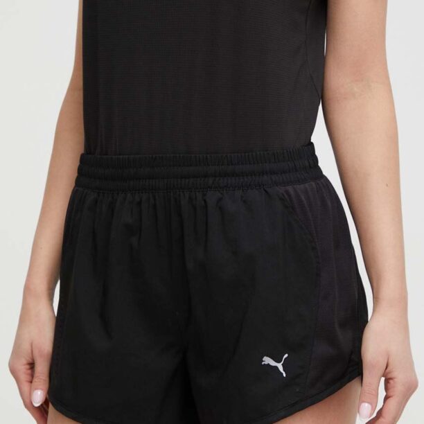 Puma pantaloni scurți de alergare Favourite Velocity culoarea negru