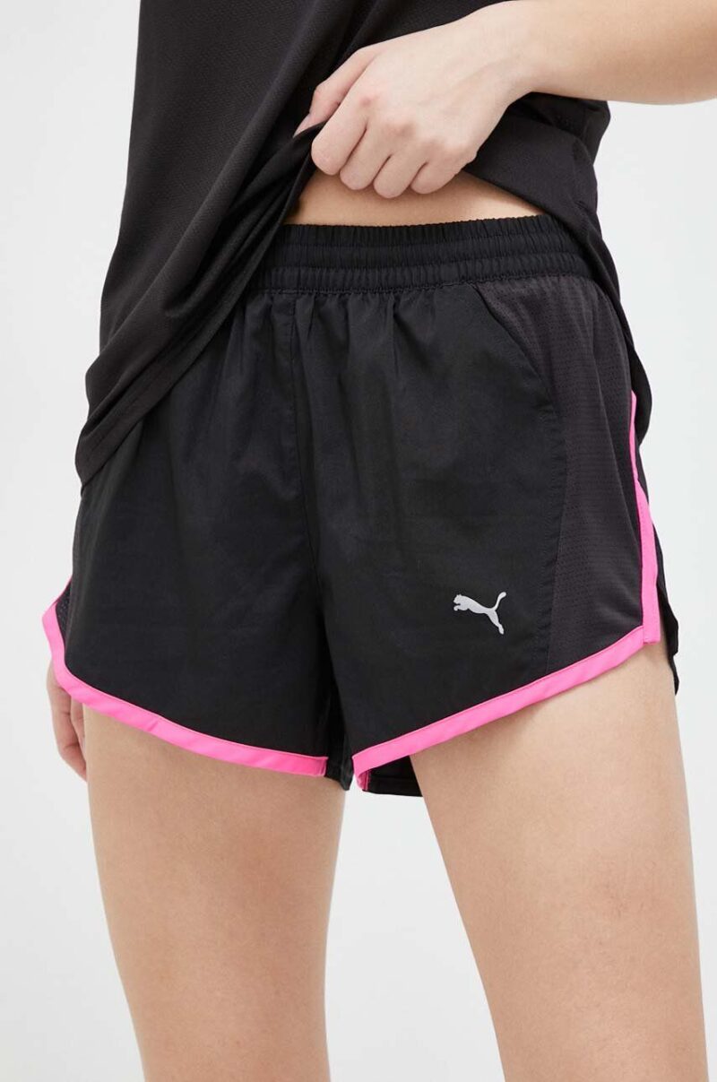 Puma pantaloni scurți de alergare Favourite Velocity culoarea negru