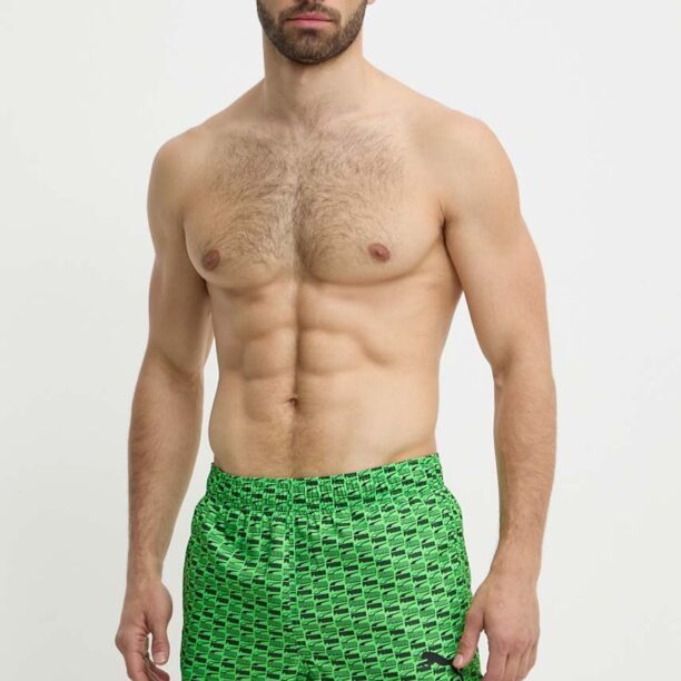 Puma pantaloni scurți de baie culoarea verde