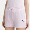 Puma pantaloni scurti din bumbac BETTER ESSENTIALS culoarea roz