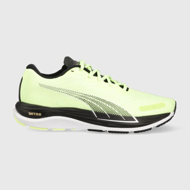 Puma pantofi de alergat Velocity Nitro 2 Run 75 culoarea verde