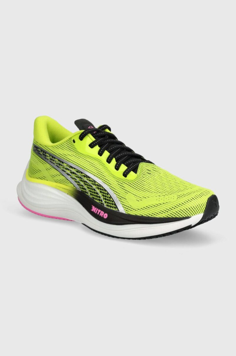 Puma pantofi de alergat Velocity Nitro 3 culoarea verde