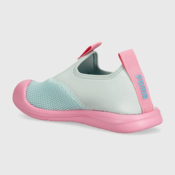 Puma pantofi de apă pentru copii Aquacat Shield PS culoarea turcoaz preţ