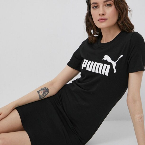 Puma rochie 848349 culoarea negru