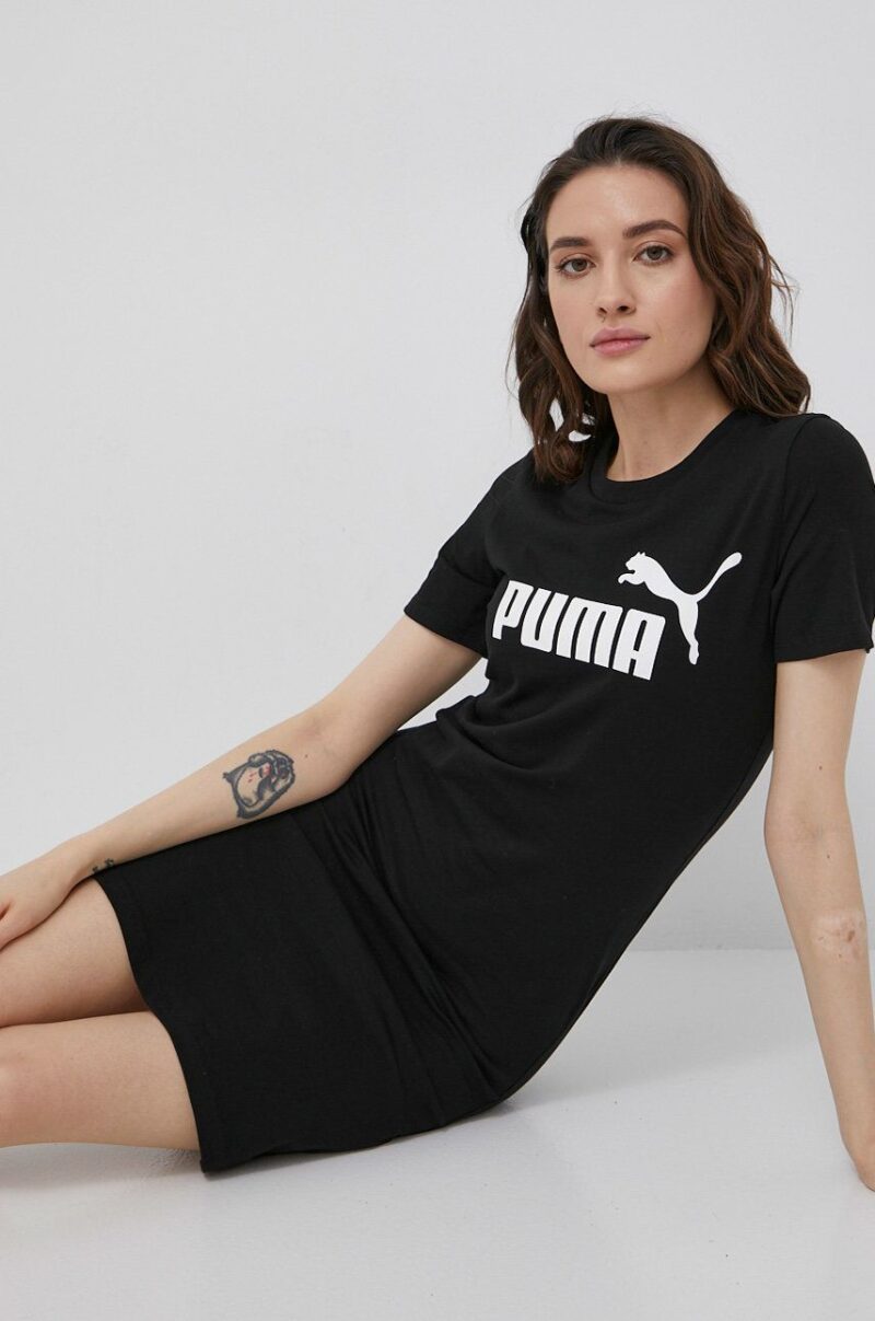 Puma rochie 848349 culoarea negru