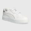 Puma sneakers Cali Court Metallic Wns culoarea alb