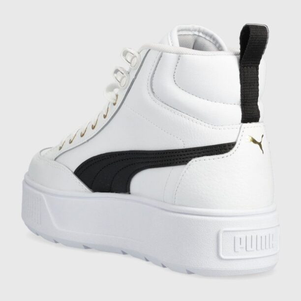 Puma sneakers Karmen Mid culoarea alb 385857 preţ