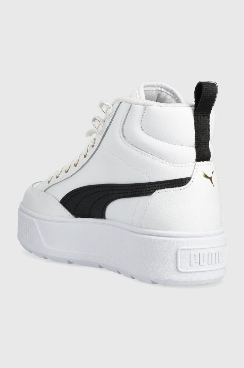 Puma sneakers Karmen Mid culoarea alb 385857 preţ