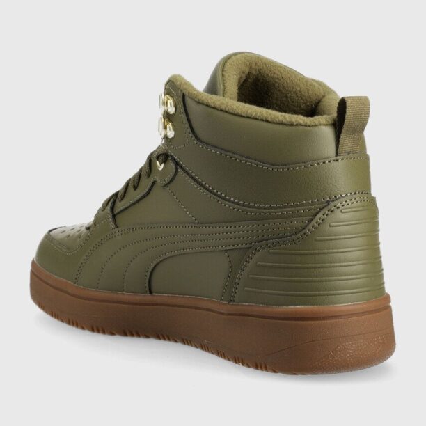 Puma sneakers Rebound Rugged culoarea verde 387592 preţ