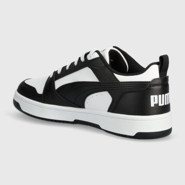 Puma sneakers Rebound v6 Low culoarea alb 392328 preţ