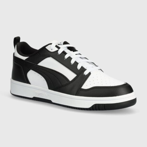 Puma sneakers Rebound v6 Low culoarea alb 392328