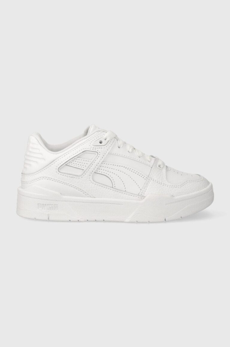 Puma sneakers Slipstream lth Jr culoarea alb