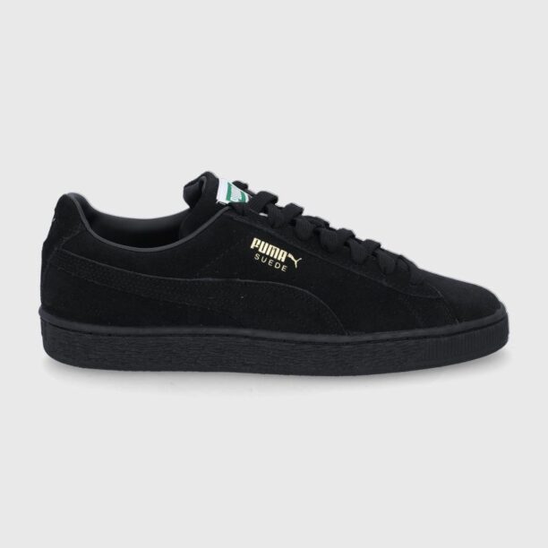 Puma sneakers de piele întoarsă Suede Classic XXI culoarea negru 37491512 374915