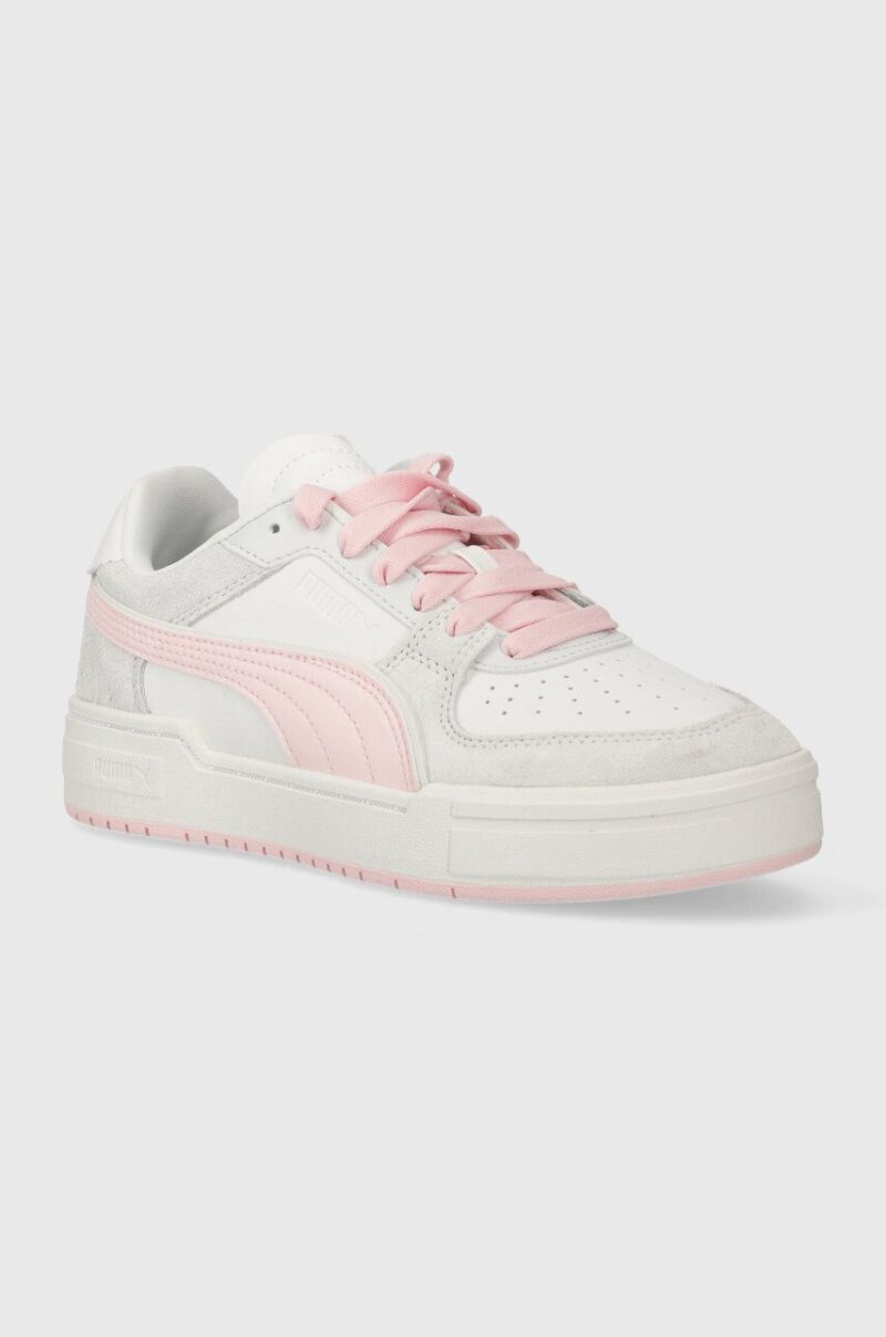 Puma sneakers din piele CA Pro Queen of3s Wns culoarea alb 395882