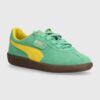 Puma sneakers din piele intoarsă Palermo Cobalt Glaze culoarea verde