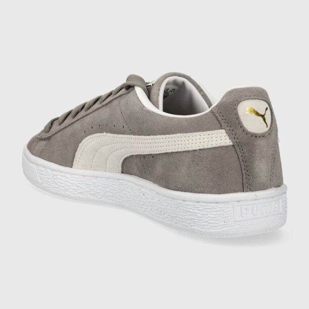 Puma sneakers din piele întoarsă Suede Classic XXI culoarea gri 374915.07 374915 preţ