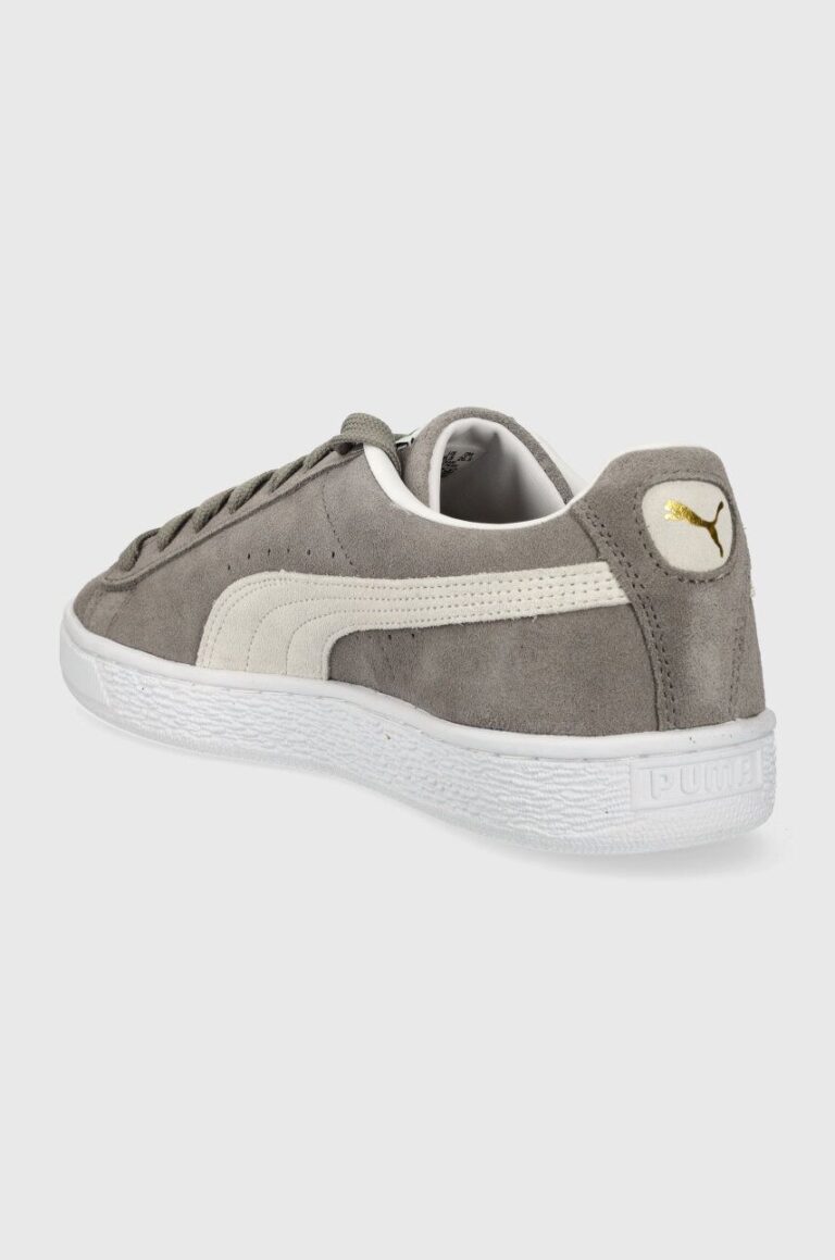 Puma sneakers din piele întoarsă Suede Classic XXI culoarea gri 374915.07 374915 preţ