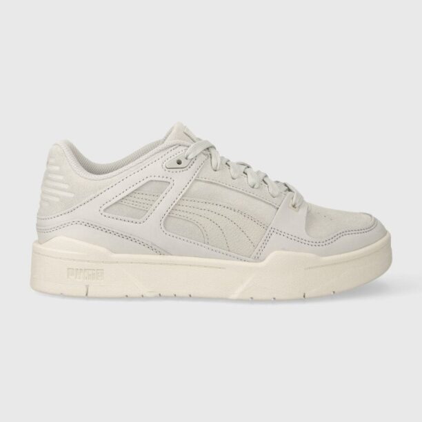 Puma sneakers din piele întoarsă slipstream Suede culoarea gri