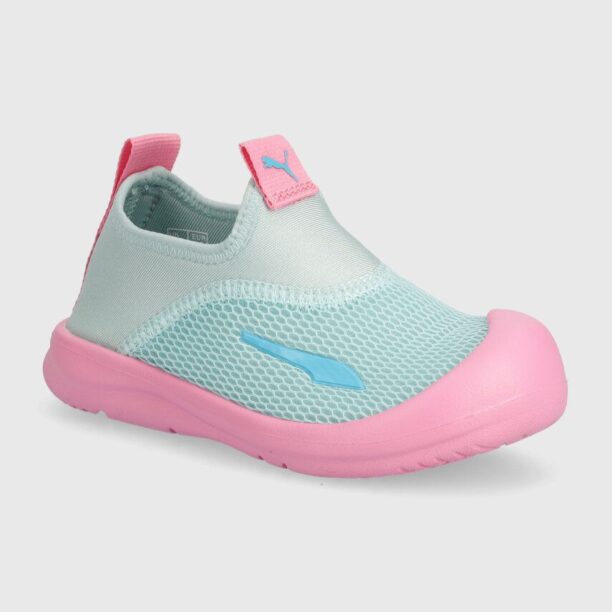 Puma sneakers pentru copii Aquacat Shield Inf culoarea turcoaz