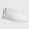 Puma sneakers pentru copii Cali Court Lth Jr culoarea alb