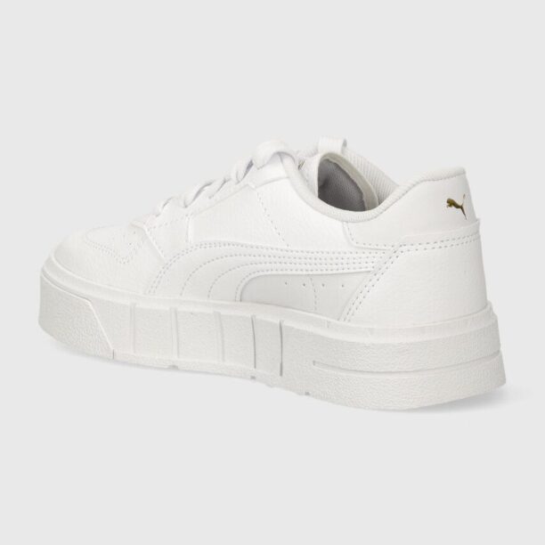 Puma sneakers pentru copii Cali Court Lth PS culoarea alb preţ