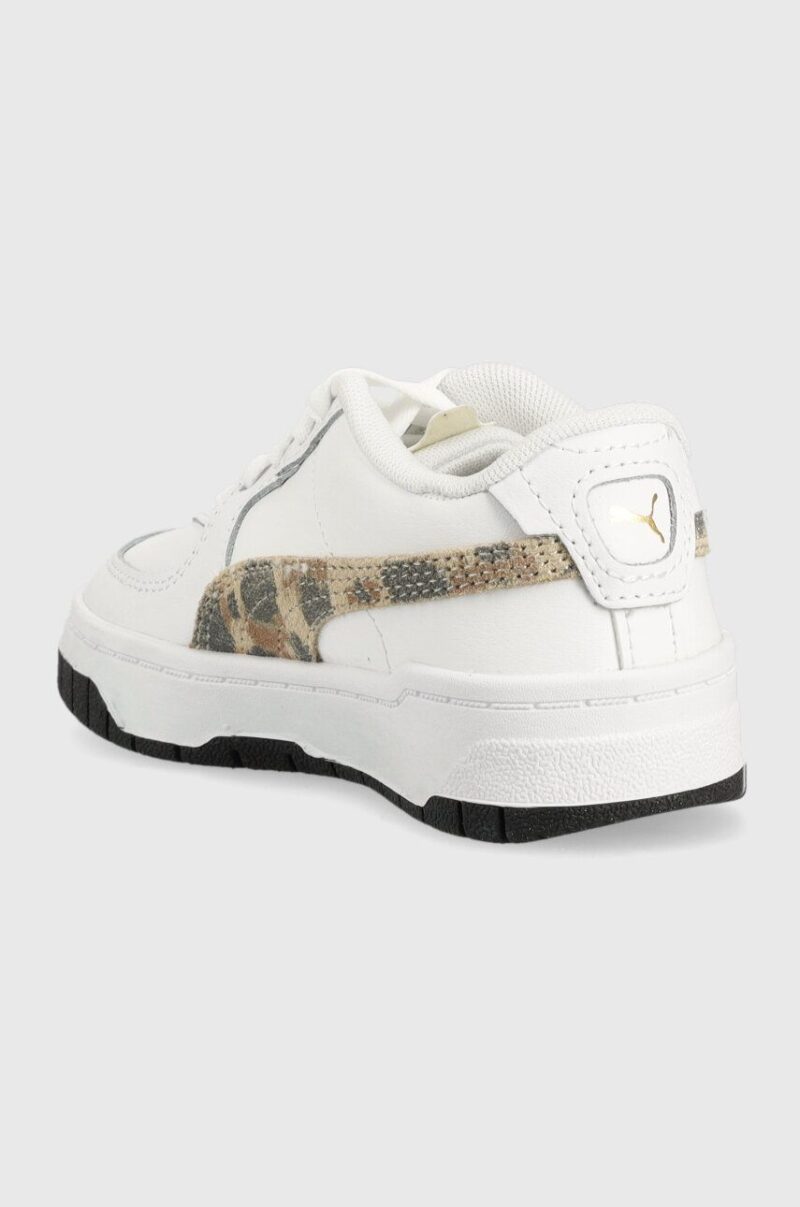 Puma sneakers pentru copii Cali Dream Animal Print PS culoarea alb preţ