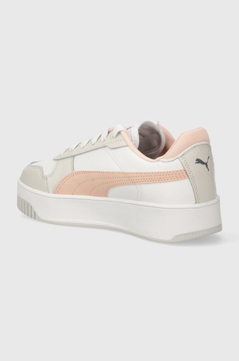 Puma sneakers pentru copii Carina Street Jr culoarea alb preţ