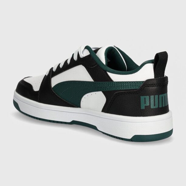 Puma sneakers pentru copii Rebound V6 Lo Jr culoarea negru preţ