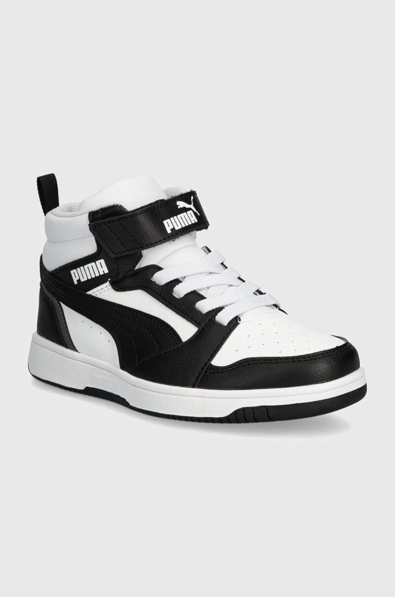 Puma sneakers pentru copii Rebound V6 Mid AC+ PS culoarea rosu