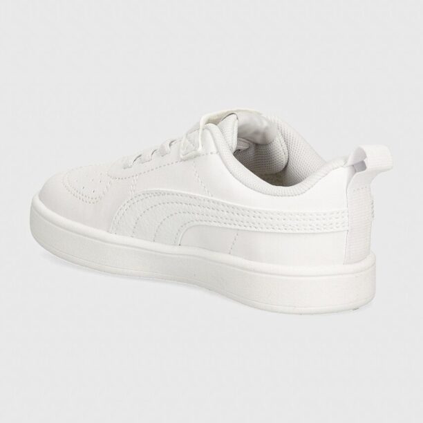 Puma sneakers pentru copii Rickie AC Inf culoarea alb preţ