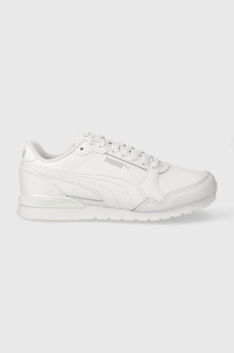 Puma sneakers pentru copii ST Runner v3 L Jr culoarea alb