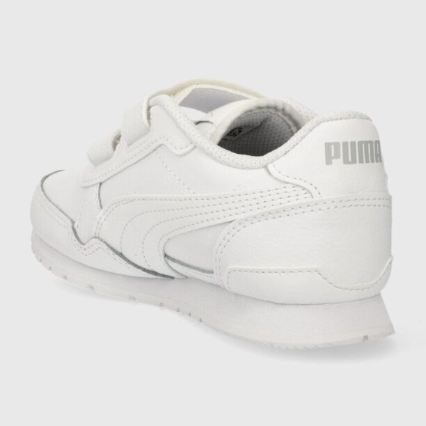 Puma sneakers pentru copii ST Runner v3 L V PS culoarea alb preţ