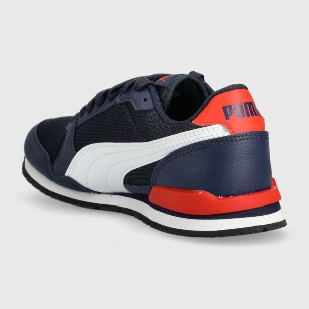 Puma sneakers pentru copii ST Runner v3 Mesh Jr culoarea albastru marin preţ