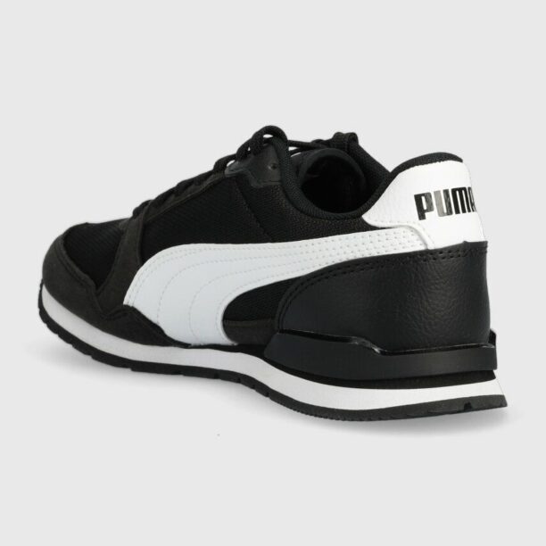 Puma sneakers pentru copii ST Runner v3 Mesh Jr culoarea negru preţ